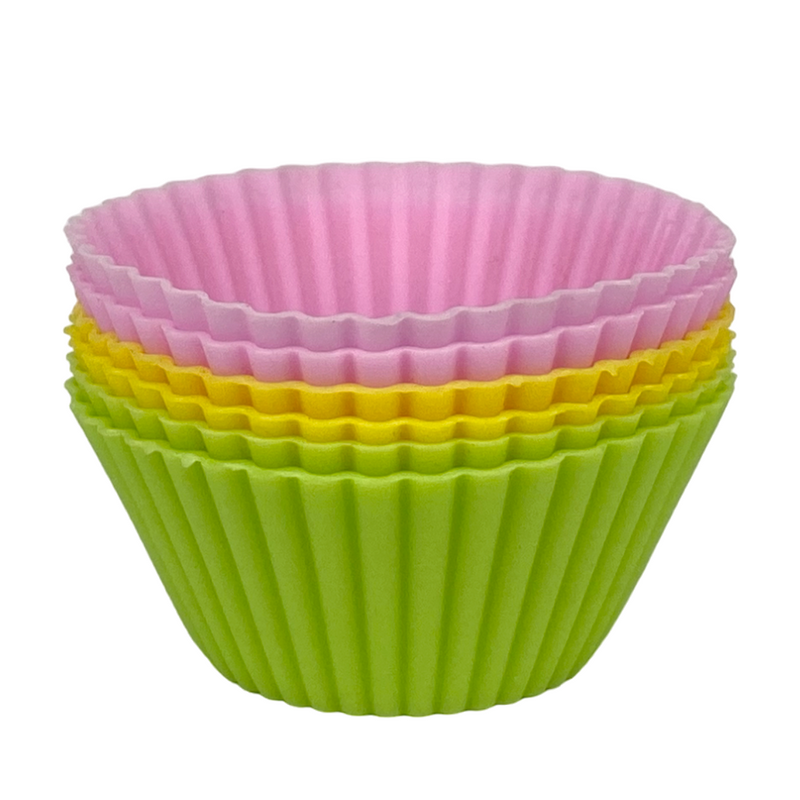 Afbeelding laden in galerijviewer, Gusta cupcakevorm siliconen 6 stuks
