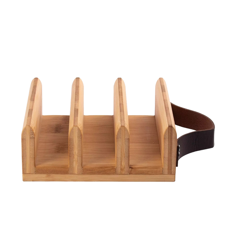 Afbeelding laden in galerijviewer, Gusta taco houder bamboe 14x12cm
