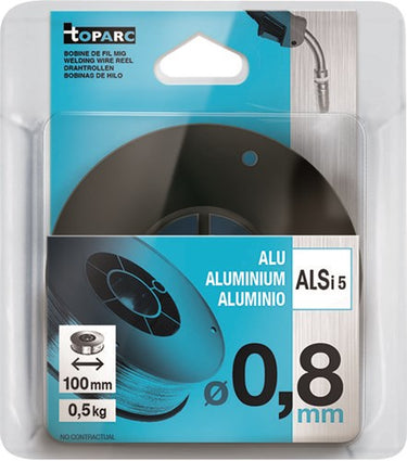 Gys draadbobijn 100x0,8mm, 5kg, alsi 5 - 5193086685 5193086685