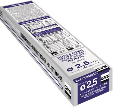 Gys producten las elektrode 2 5mm 110st