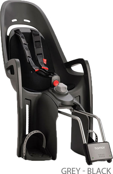 Hamax zenith - bicycle child seat | grey - red