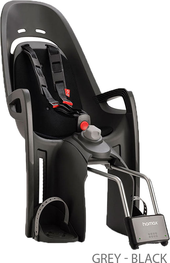 Afbeelding laden in galerijviewer, Hamax zenith - bicycle child seat | grey - red
