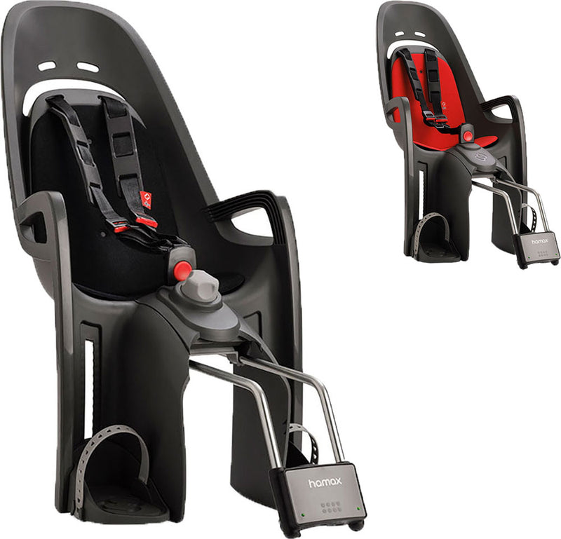 Afbeelding laden in galerijviewer, Hamax zenith - bicycle child seat | grey - red
