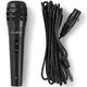 Imp microfoon nedis mpwd15bk zwart bedraad