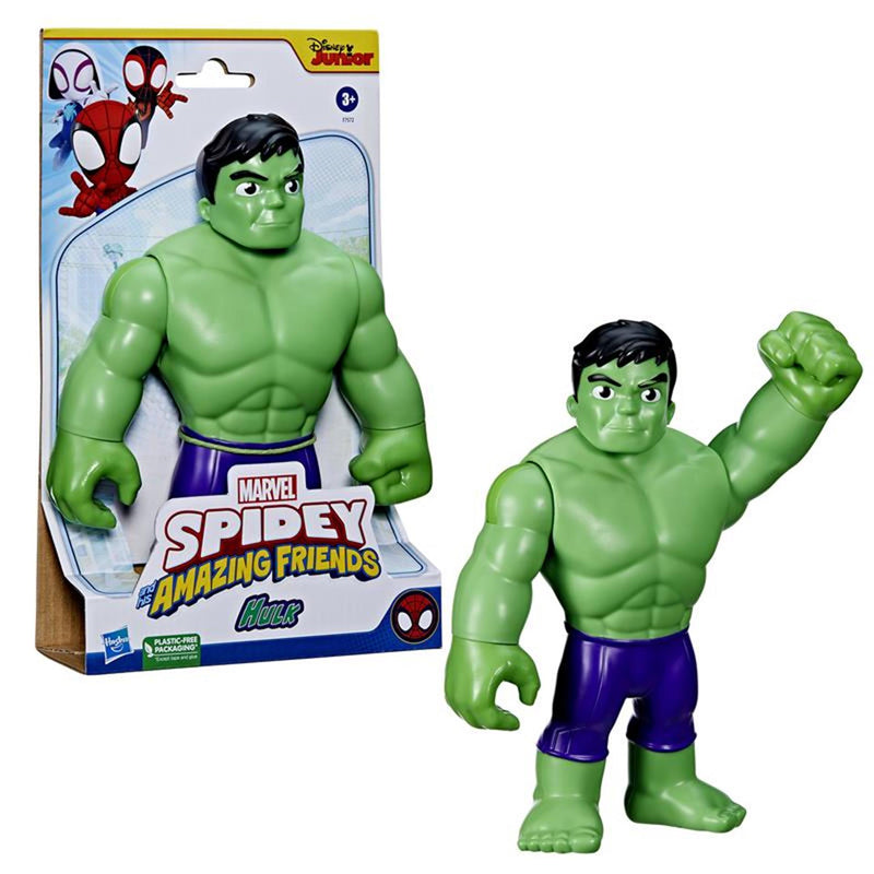 Afbeelding laden in galerijviewer, Hasbro spidey and his amazing friends marvel hulk - actiefiguur voor 3+ jaar
