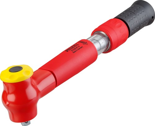 Hazet momentsleutel - geïsoleerd 5109kv - draaimomentbereik min-max: 5 – 25 nm - nauwkeurigheid: 4% - 3 8 inch (10 mm) vierkant massief - lengte: 305 mm