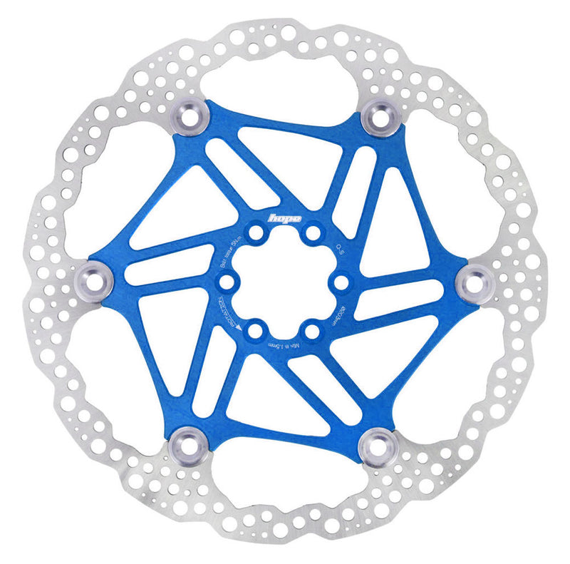 Afbeelding laden in galerijviewer, Hope floating 6-hole disc rotor
