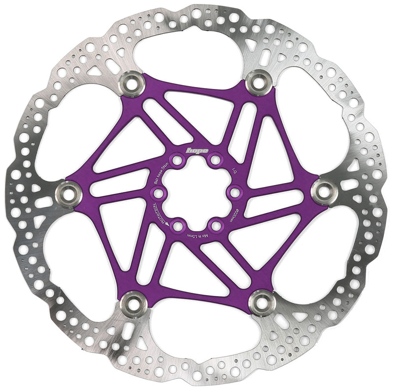 Afbeelding laden in galerijviewer, Hope floating 6-bolt disc rotor
