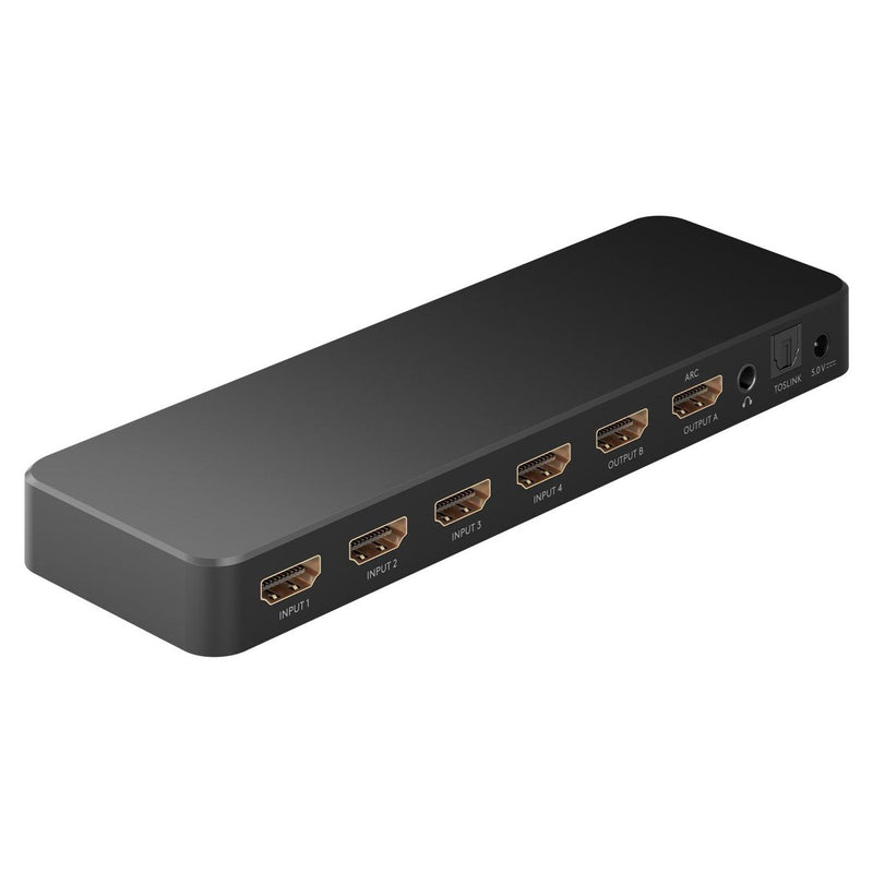 Afbeelding laden in galerijviewer, Abi hdmi 4x2 matrix switch
