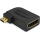 Hdmi a naar hdmi d micro verloopstekker haaks