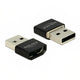 Delock hdmi-a female naar usb-a adapter (zwart)