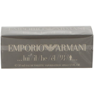 Emporio armani eau de toilette spray he 50ml heren