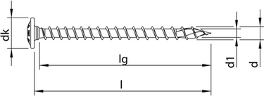 Heco -topix-plus 10,0 x 100, tk, t40, vd, vz; 50 st - hc61483
