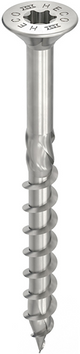 Heco topix-plus 6,0 x 120 vk t-30 dd rvs a2; 100 stuks - hc61833