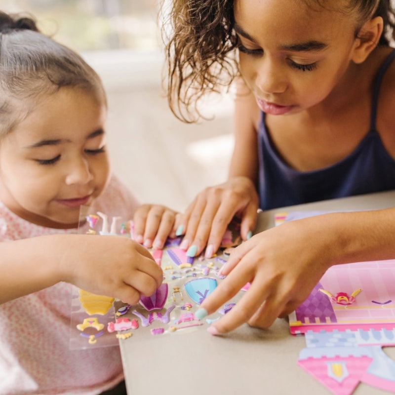 Afbeelding laden in galerijviewer, Melissa doug herbruikbare puffy stickerblok (prinses)
