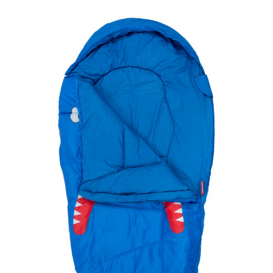Afbeelding laden in galerijviewer, Highlander Mummy Slaapzak Shark 170 cm Polyester Blauw
