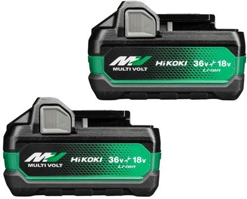 Afbeelding laden in galerijviewer, Hikoki 380205 accu set twin pack 2x multi-volt accu 36v 2.5ah 18v 5.0ah - 380205
