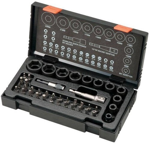 Afbeelding laden in galerijviewer, Hikoki accessoires bit doppenset 41-delig - 752500
