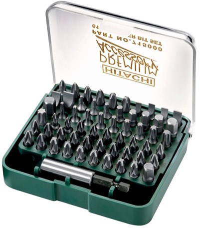 Hikoki accessoires bit set 61-delig - 715000