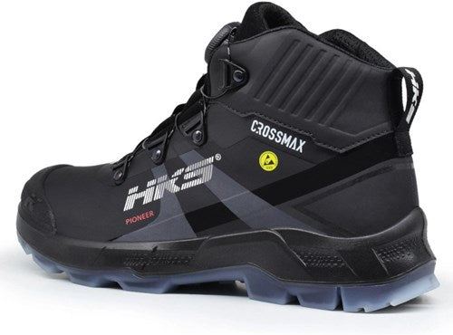 Hks werkschoen pioneer boa s3s hoog + kn | zwart | maat 42 - 4040005162422