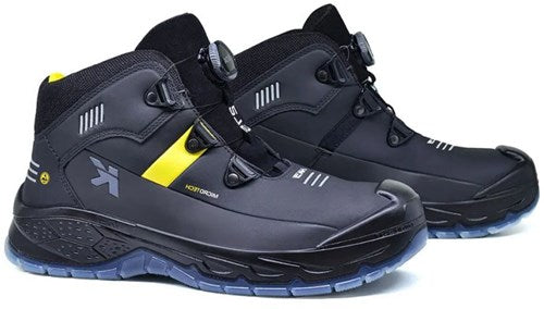 Afbeelding laden in galerijviewer, Hks werkschoenen hks werkschoen rs 275 s3 boa | zwart geel | maat 45 - 00.162.115.45
