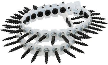 Hoenderdaal fasteners hoenderdaal gipsplaatschroef gefosfateerd grof op band ph2 3.9x25 | 1000 stuks - 0614.09.21101