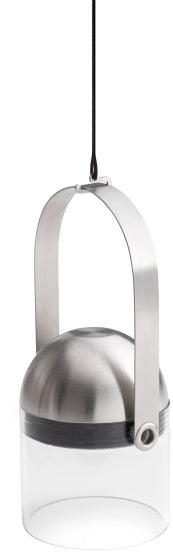 Afbeelding laden in galerijviewer, Höfats Gravity Candle windlicht 13 cm zilver
