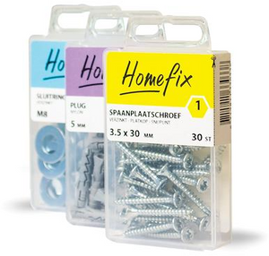 Homefix pianoscharnierschroef rvs-a2 pk-5mm pz1 3.0x12 | 30 stuks - 6701.20.30050