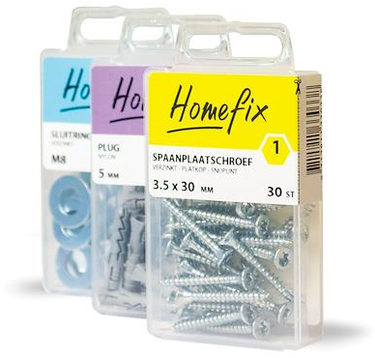 Homefix pianoscharnierschroef rvs-a2 pk-5mm pz1 3.0x12 | 30 stuks - 6701.20.30050