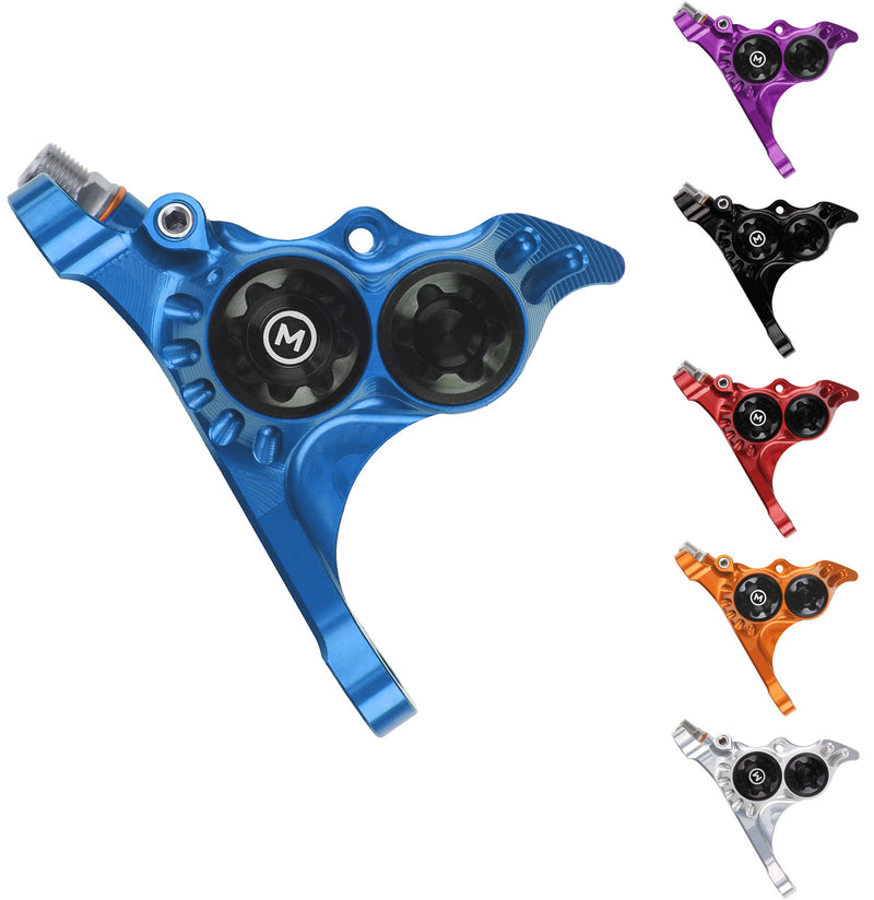 Afbeelding laden in galerijviewer, Hope rx4+ flat mount front +20mm mineral oil caliper
