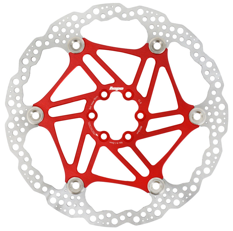 Afbeelding laden in galerijviewer, Hope floating 6-hole disc rotor
