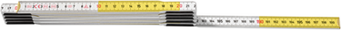 Hultafors duimstok t59 2m wit geel | 10-delig - hu105254