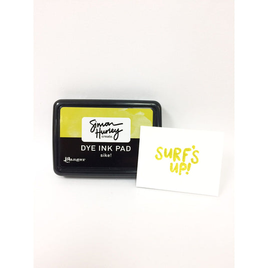 Ranger ink ranger • simon hurley create. dye ink pad sike!