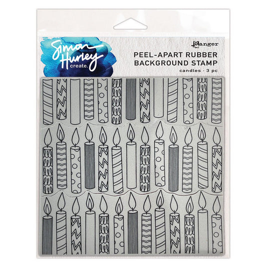 Ranger ink ranger • simon hurley create. background stamp candles