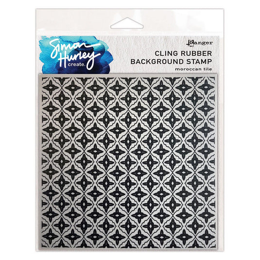 Ranger ink ranger • simon hurley create. background stamp morrocan tile