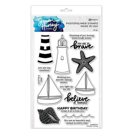 Ranger ink ranger • simon hurley create. photopolymer stamps smooth sailing