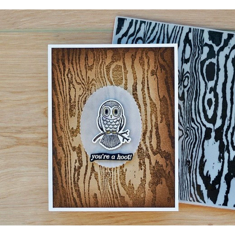 Afbeelding laden in galerijviewer, Ranger ink ranger • simon hurley create. background stamp bold woodgrain

