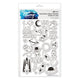 Ranger ink ranger • simon hurley create. clear stamps space friends