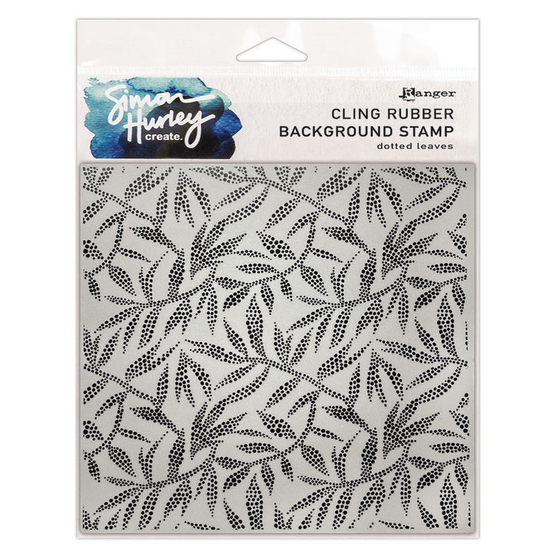 Afbeelding laden in galerijviewer, Ranger ink ranger • simon hurley create. background stamp dotted leaves
