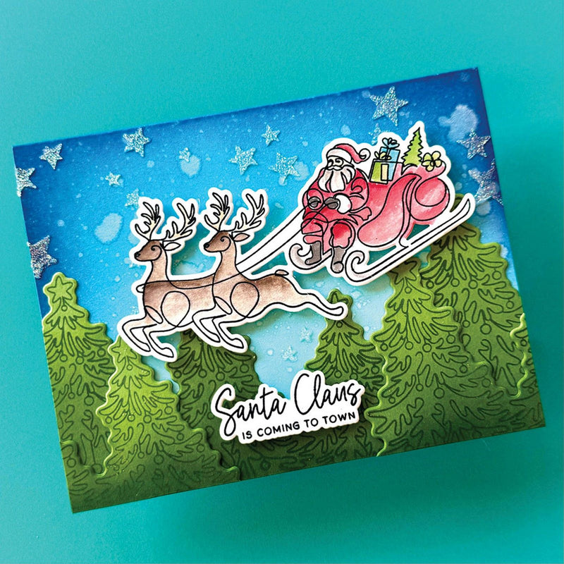 Afbeelding laden in galerijviewer, Ranger ink ranger • simon hurley create. photopolymer stamps ho ho ho
