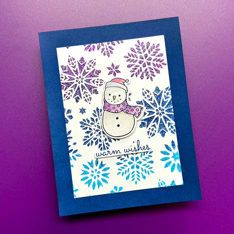 Afbeelding laden in galerijviewer, Ranger ink ranger • simon hurley create. stencil dazzling snowflakes
