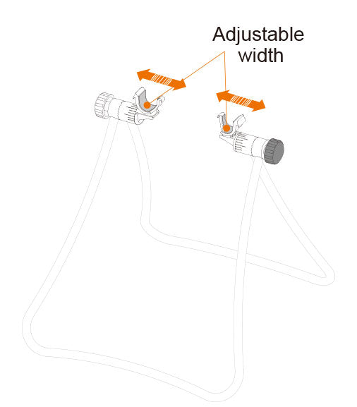 Afbeelding laden in galerijviewer, Ibera ib-st2 bike stand easy utility
