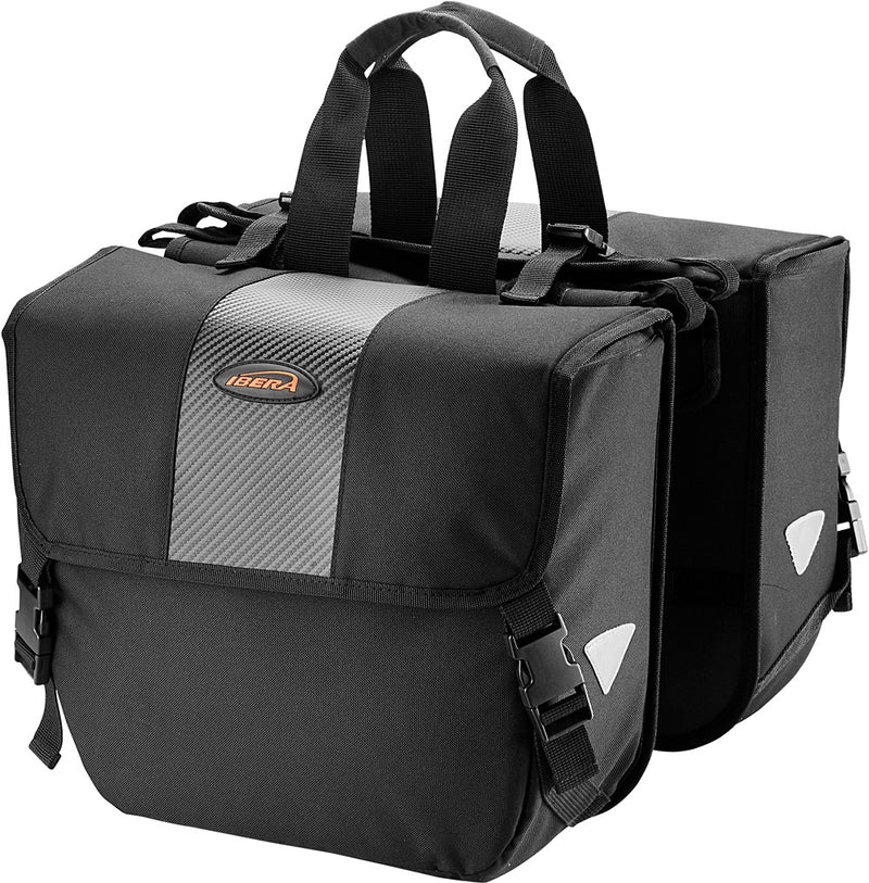 Afbeelding laden in galerijviewer, Ibera ib-ba27 adjustable panniers - universal panniers

