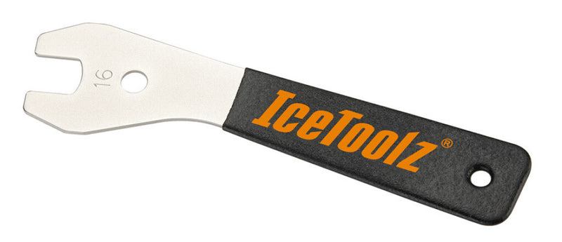 Afbeelding laden in galerijviewer, IceToolz conussleutel 16mm met handvat 20cm 2404716
