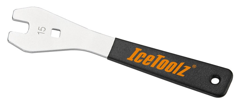 Afbeelding laden in galerijviewer, Icetoolz pedaalsleutel 33f5 15 mm met handvat
