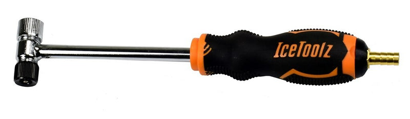 Afbeelding laden in galerijviewer, Buzaglo icetoolz pomp compressorhandvat + slangkoppeling, a912
