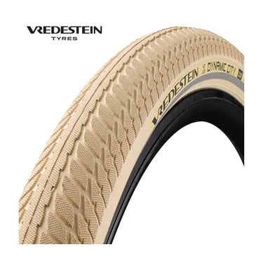 Vredestein buitenband Dynamic City 28 x 1.75 creme refl