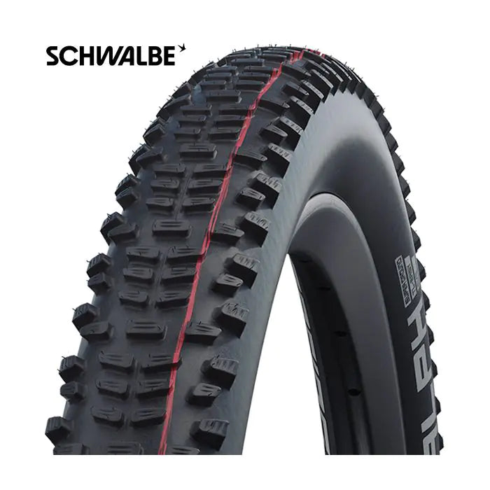 Afbeelding laden in galerijviewer, Vouwband Schwalbe Racing Ralph Super Ground 27.5 x 2.25 57-584 mm - zwart
