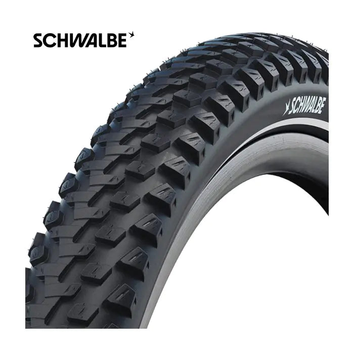 Afbeelding laden in galerijviewer, Schwalbe draadband marathon plus mtb 57-622 +r zwart
