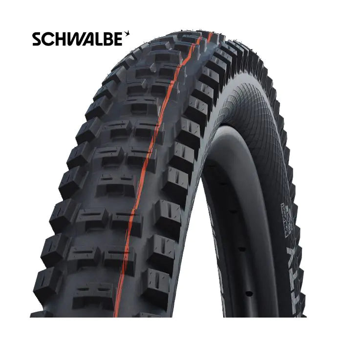 Afbeelding laden in galerijviewer, Schwalbe vouwband big betty super trail 26 x 2.40 62-559 mm - zwart

